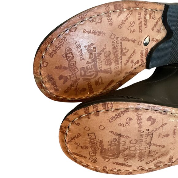 Pie-Co Vintage Black Booties Shoes w/ Buckle Heart Detail Size 9 Toddler Girl - Picture 11 of 11